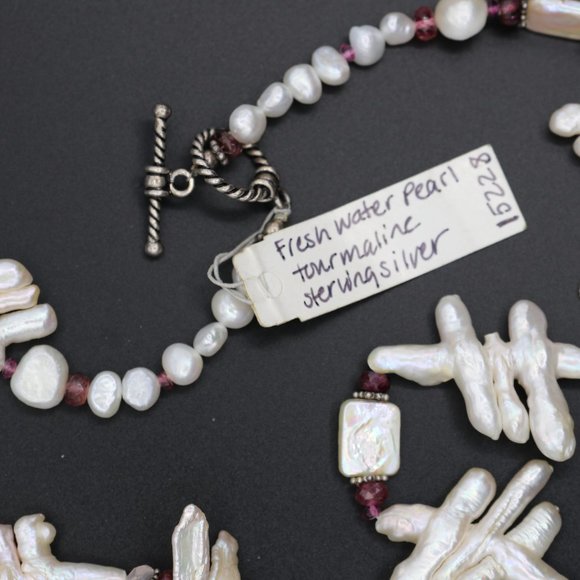 Vintage Amy Kahn Russell Necklace AKR silver